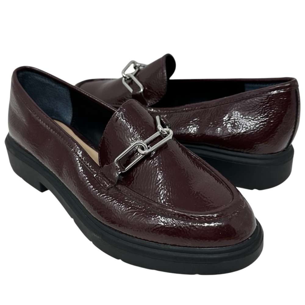 NEW Alfani Stepflex Womens Galilyao Slip On Dressy Loafers 8 Dark Berry - Picture 2 of 8